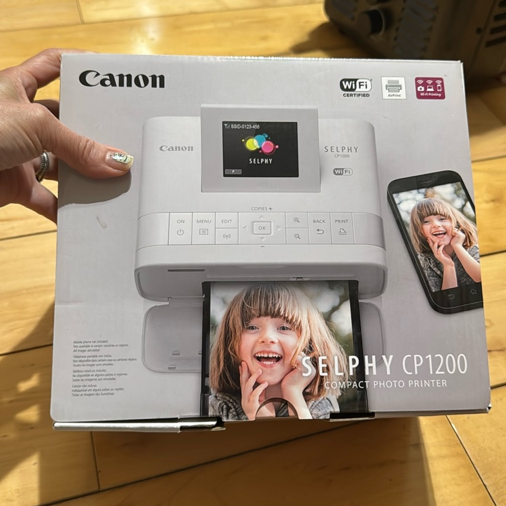 Canon Selphy CP1200 Compact Photo Printer